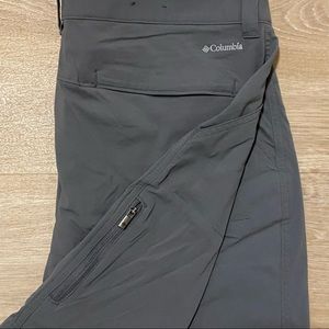 Grey Columbia long shorts. Size 10.